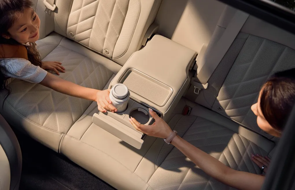 Upgraded Second-Row Armrest