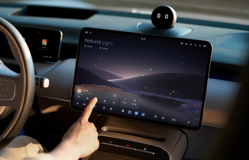 AMOLED Center Display