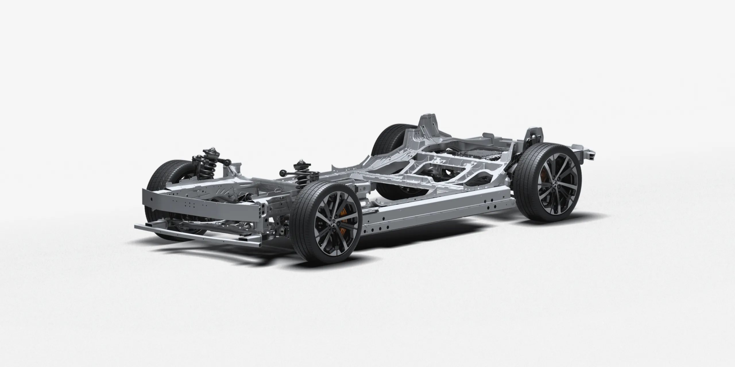 Front and Rear Five-Link Suspension