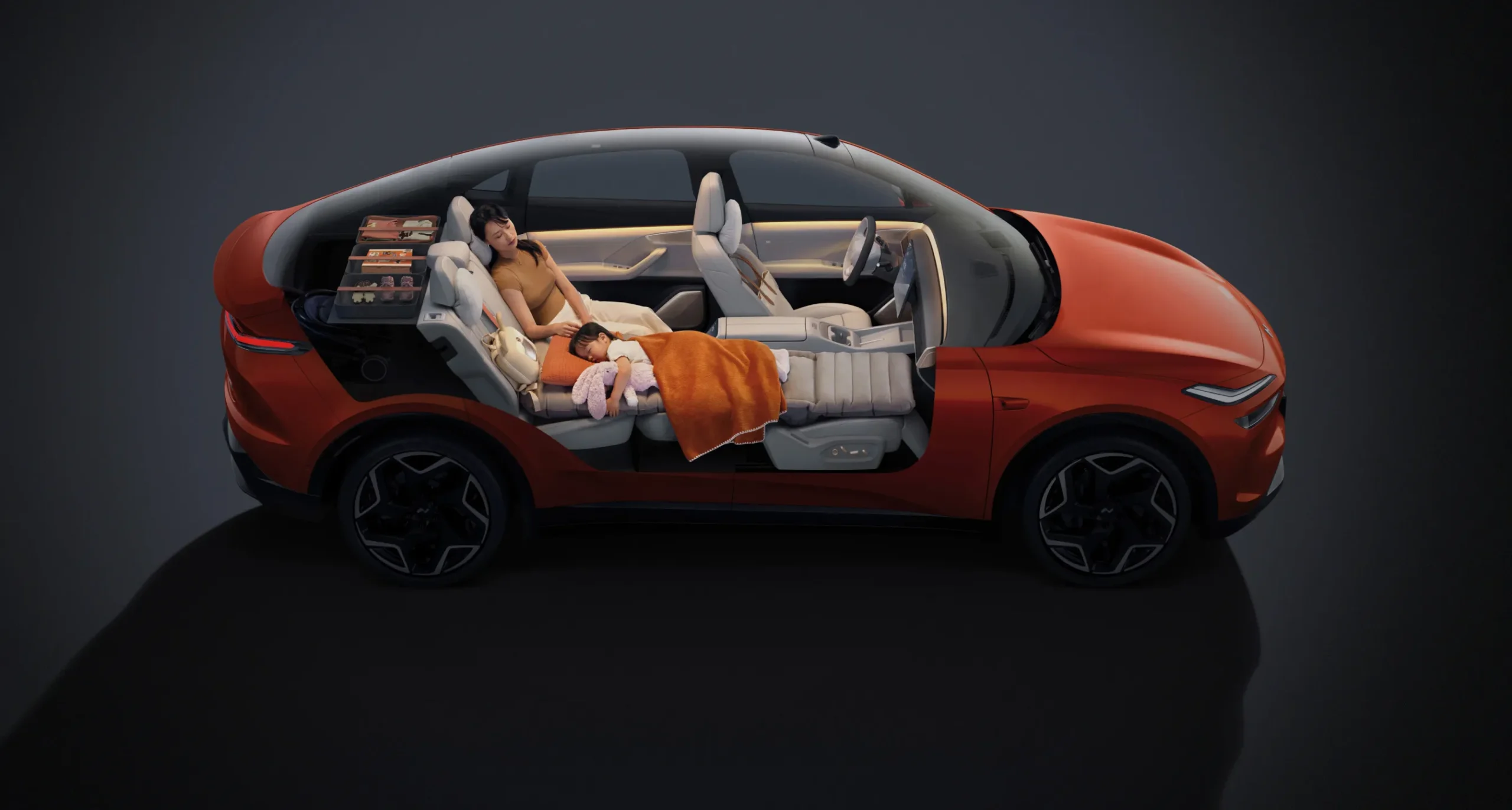 Comfortable nap room