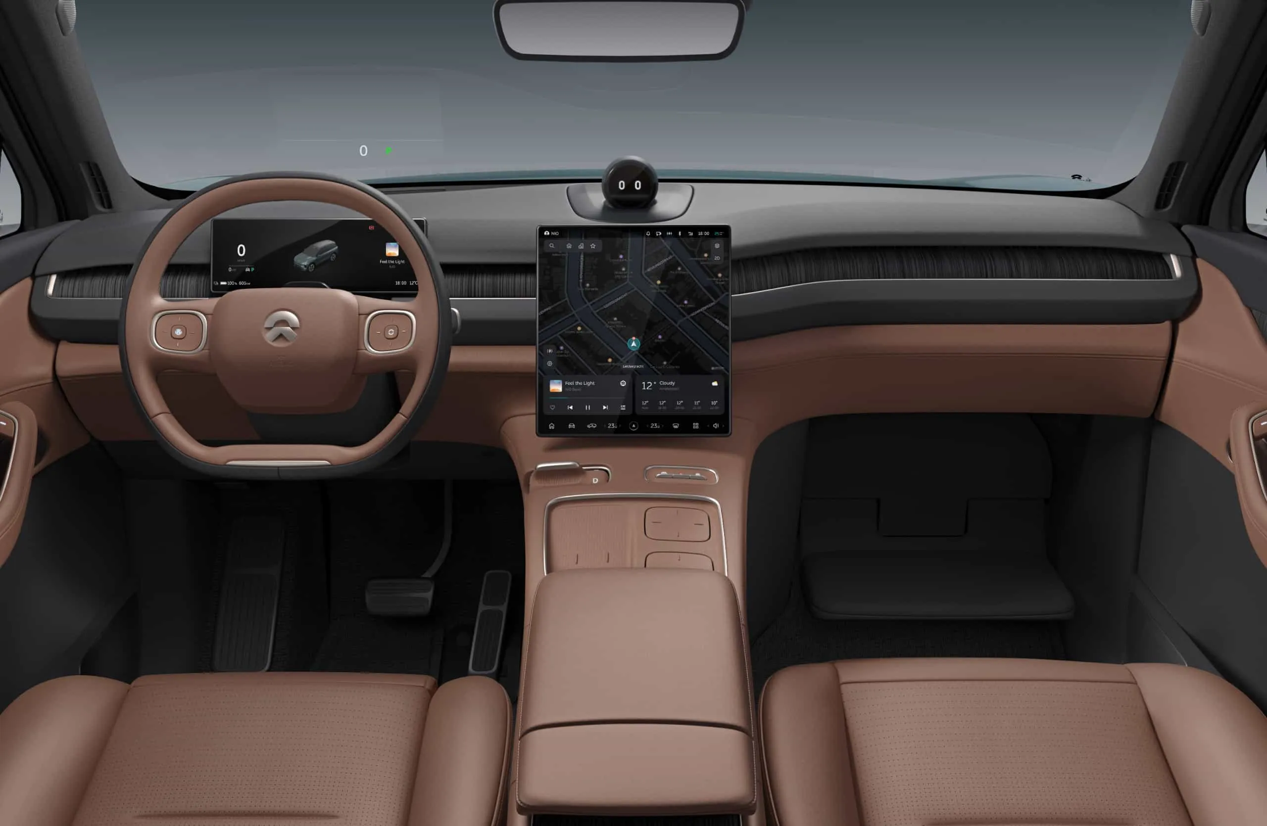 Graphite Gray Headliner + Sepia Brown