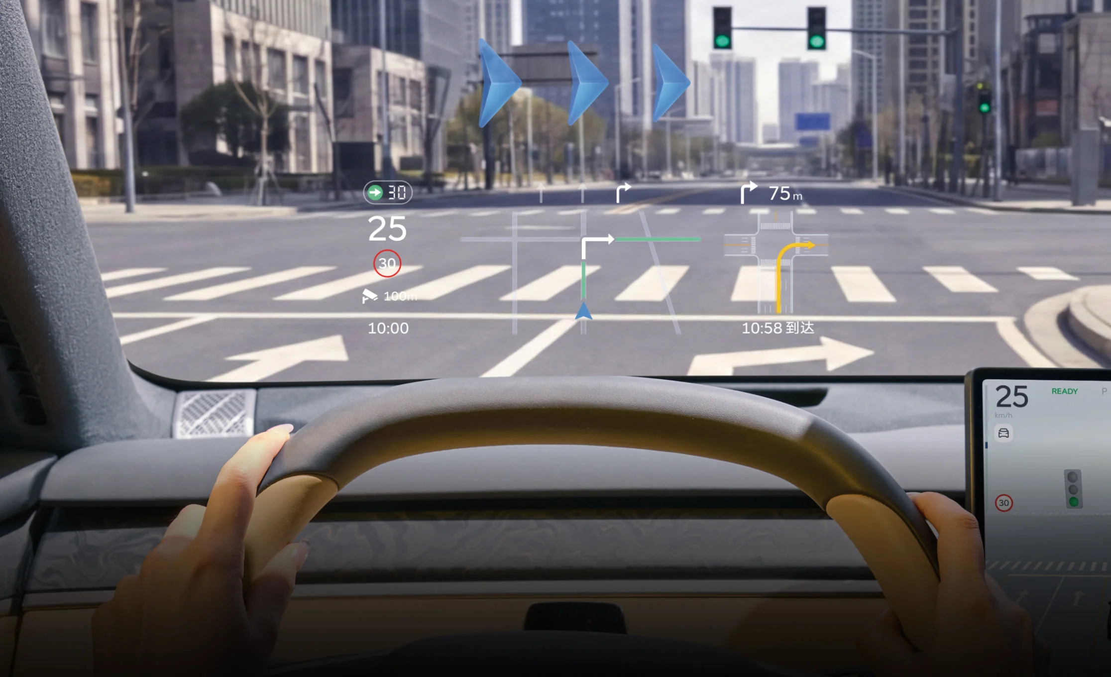Focus on driving safety screen