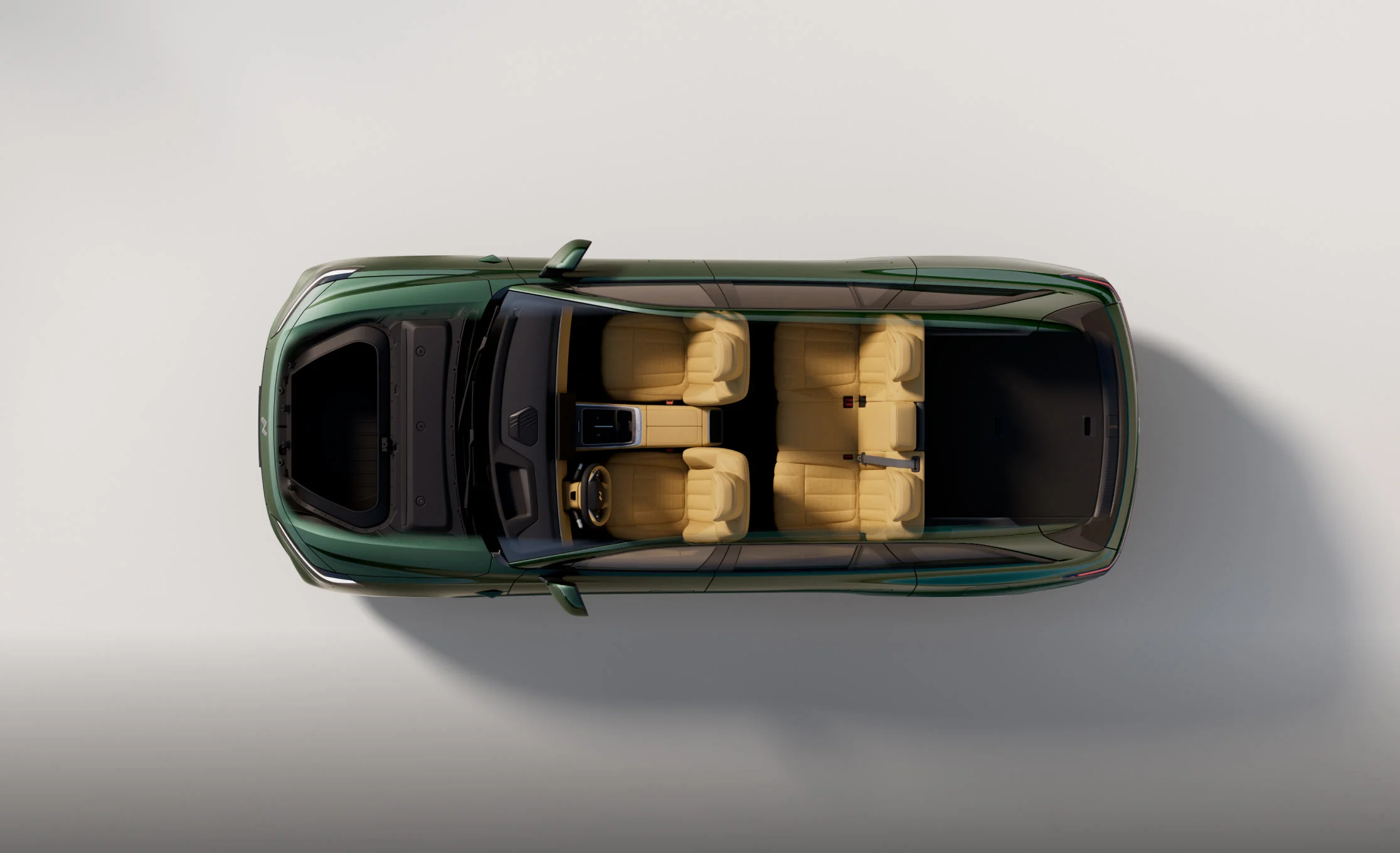 "Golden Ratio" Large Five-Seat SUV Layout
