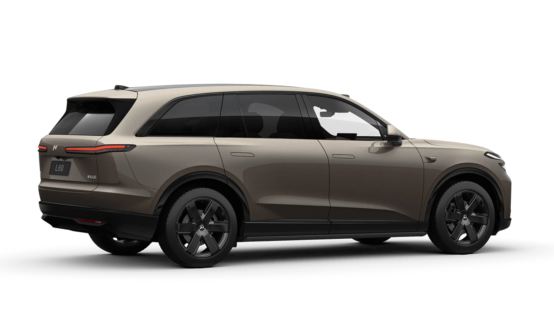 21-inch six-spoke obsidian black sports wheels