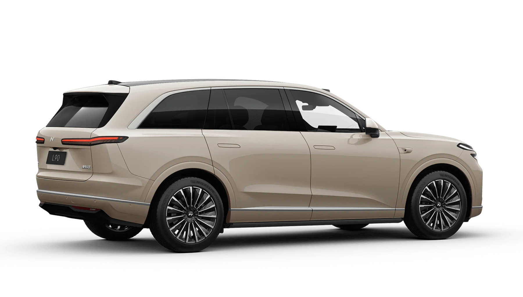 21" Multi-Spoke Dark Alloy Wheels