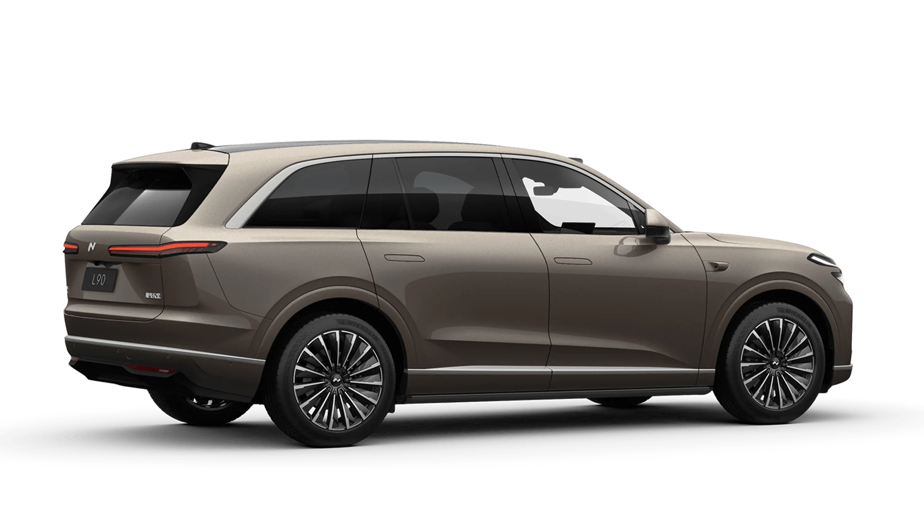 21" Multi-Spoke Dark Alloy Wheels