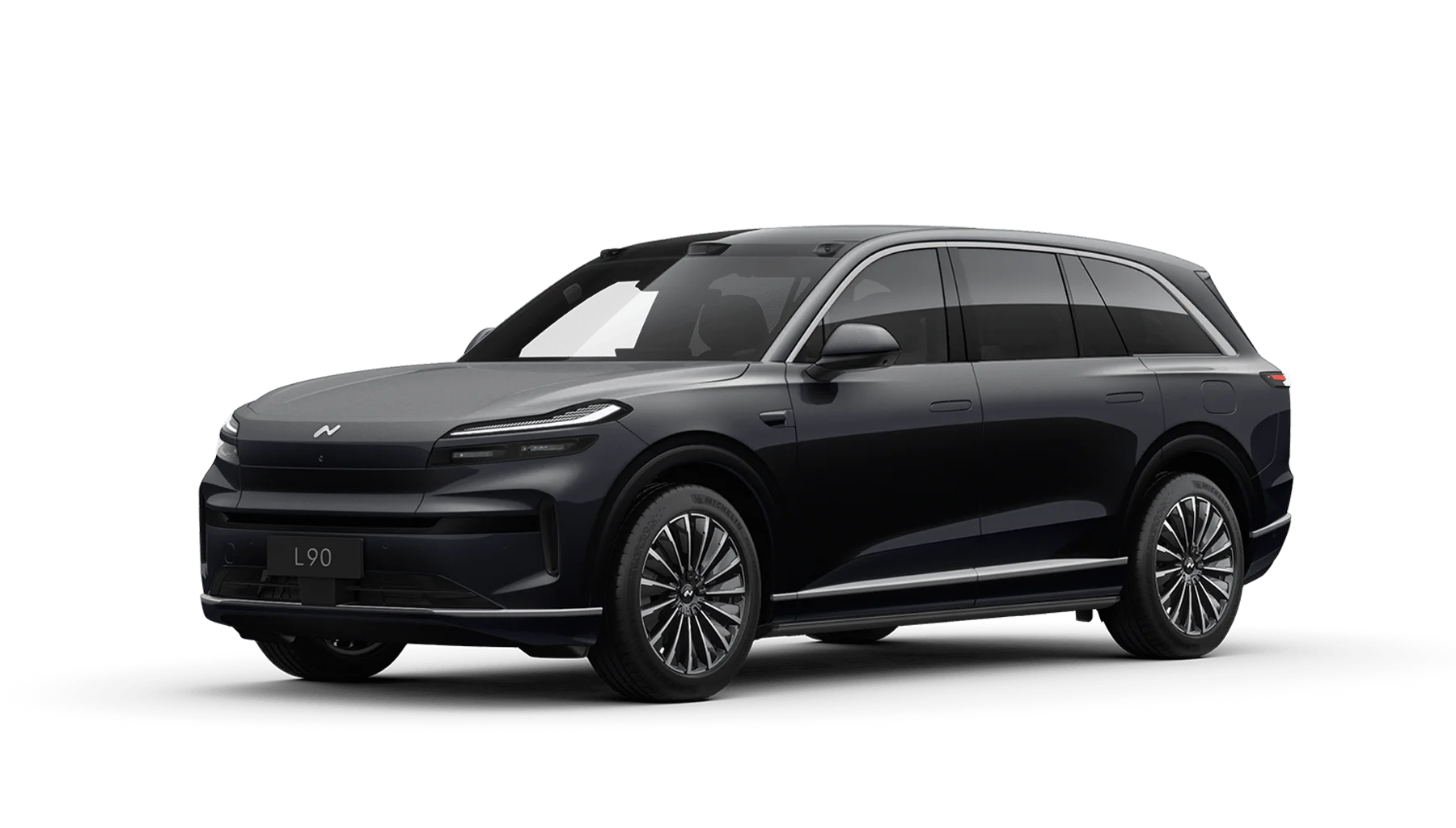 21" Multi-Spoke Dark Alloy Wheels