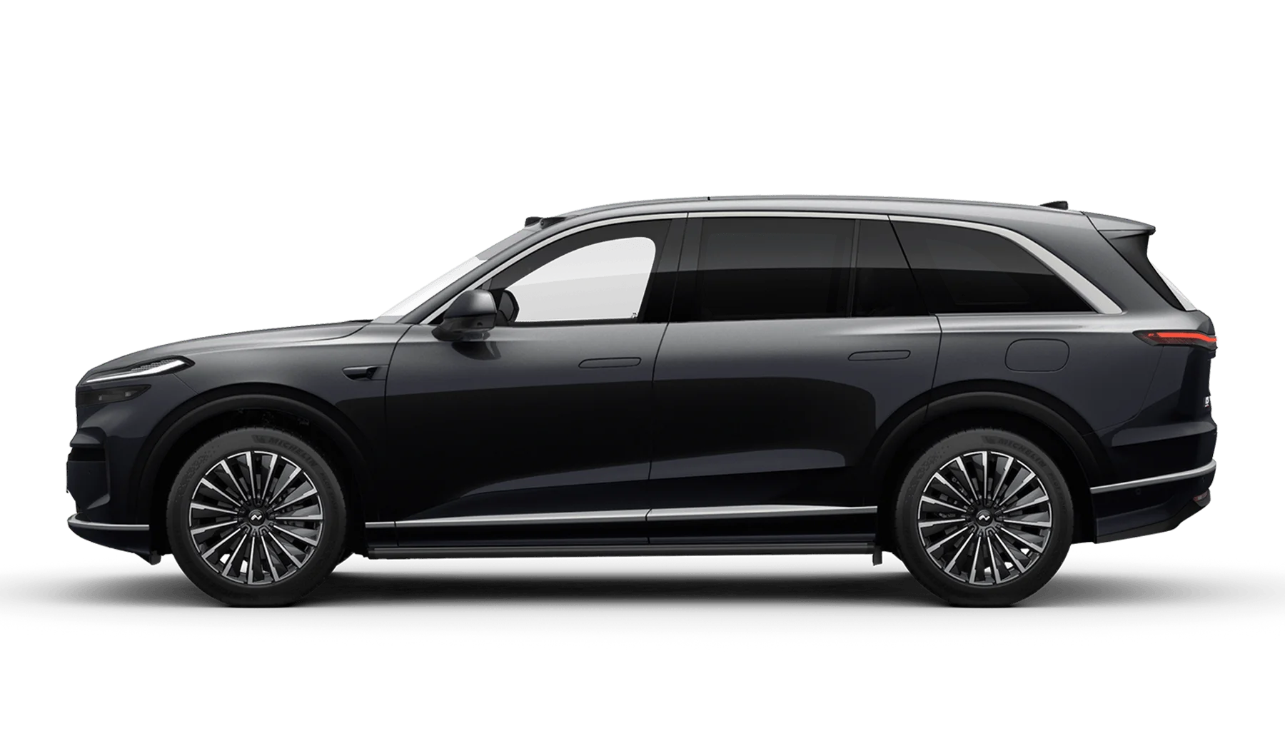 21" Multi-Spoke Dark Alloy Wheels