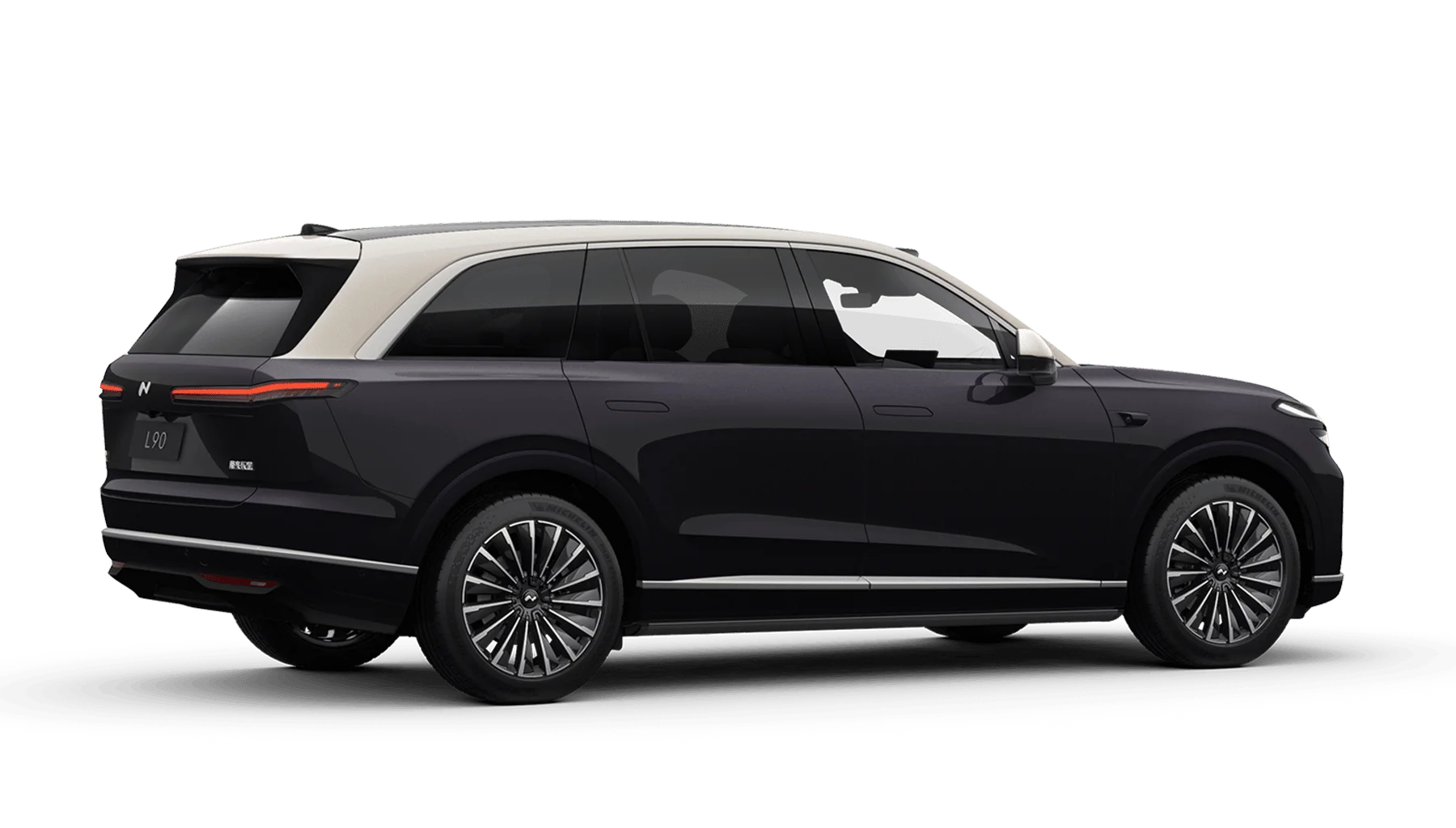 21" Multi-Spoke Dark Alloy Wheels