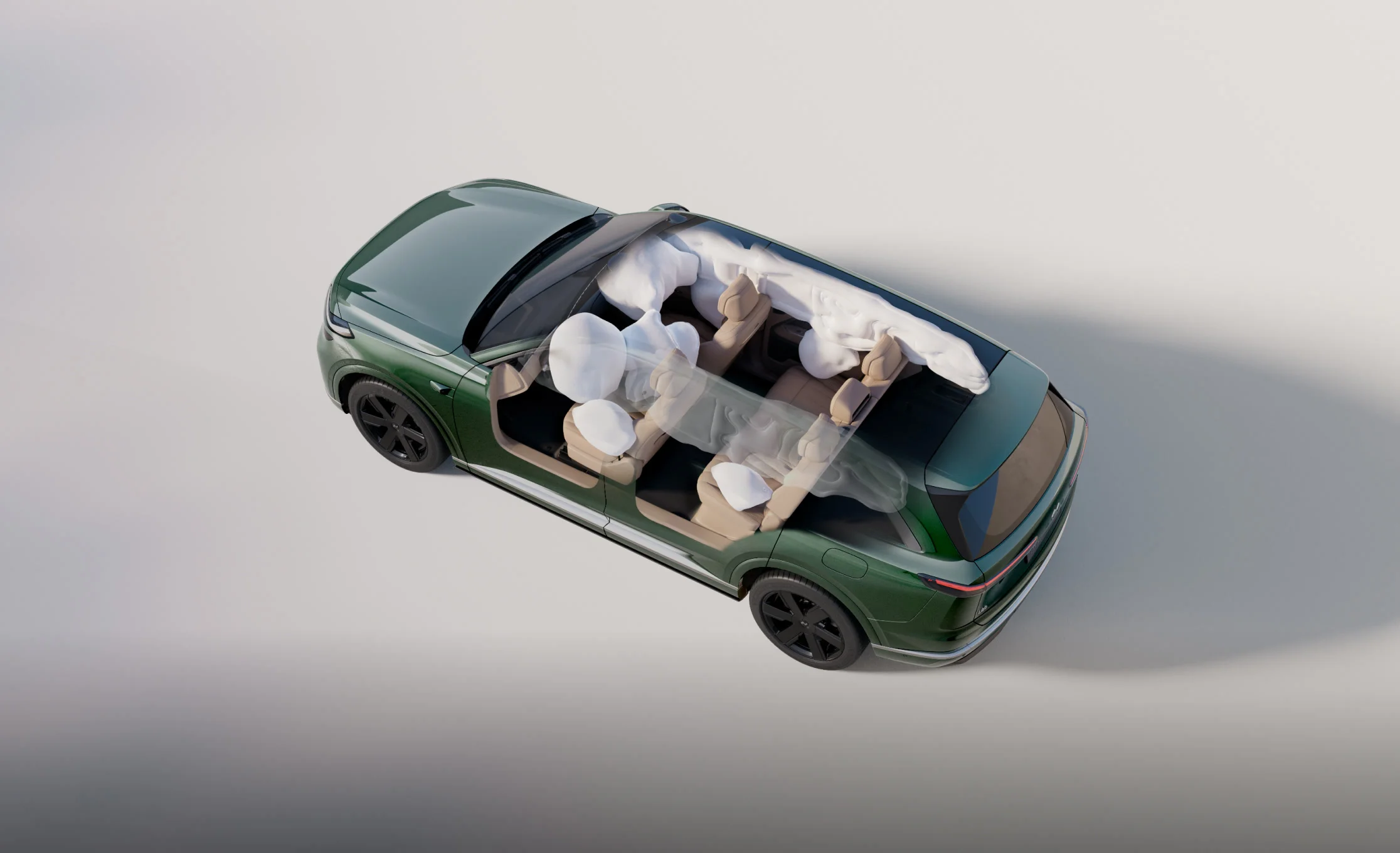 9. Airbags are standard across the entire range.